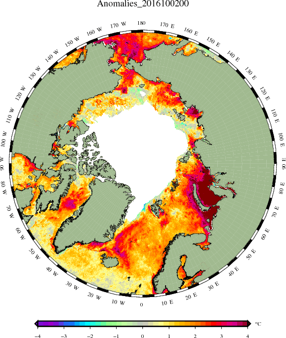 Image d'illustration pour Banquise Arctique : un dernier trimestre 2016 record