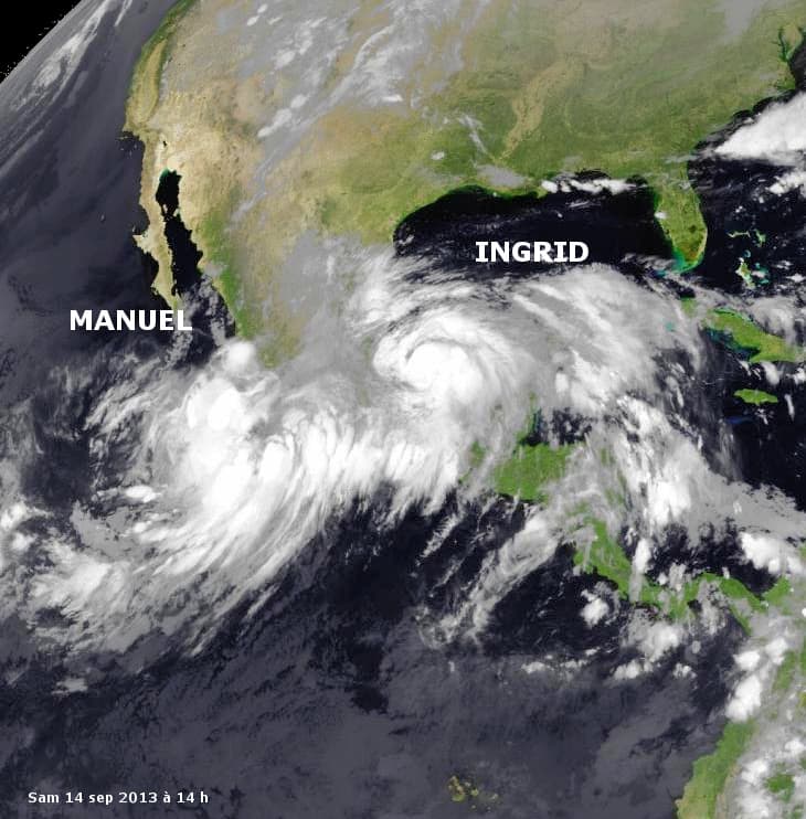 Image d'illustration pour Tempête tropicale Manuel (Mexique)