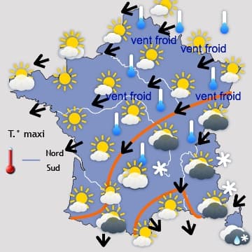 Nette accentuation du froid à partir de lundi