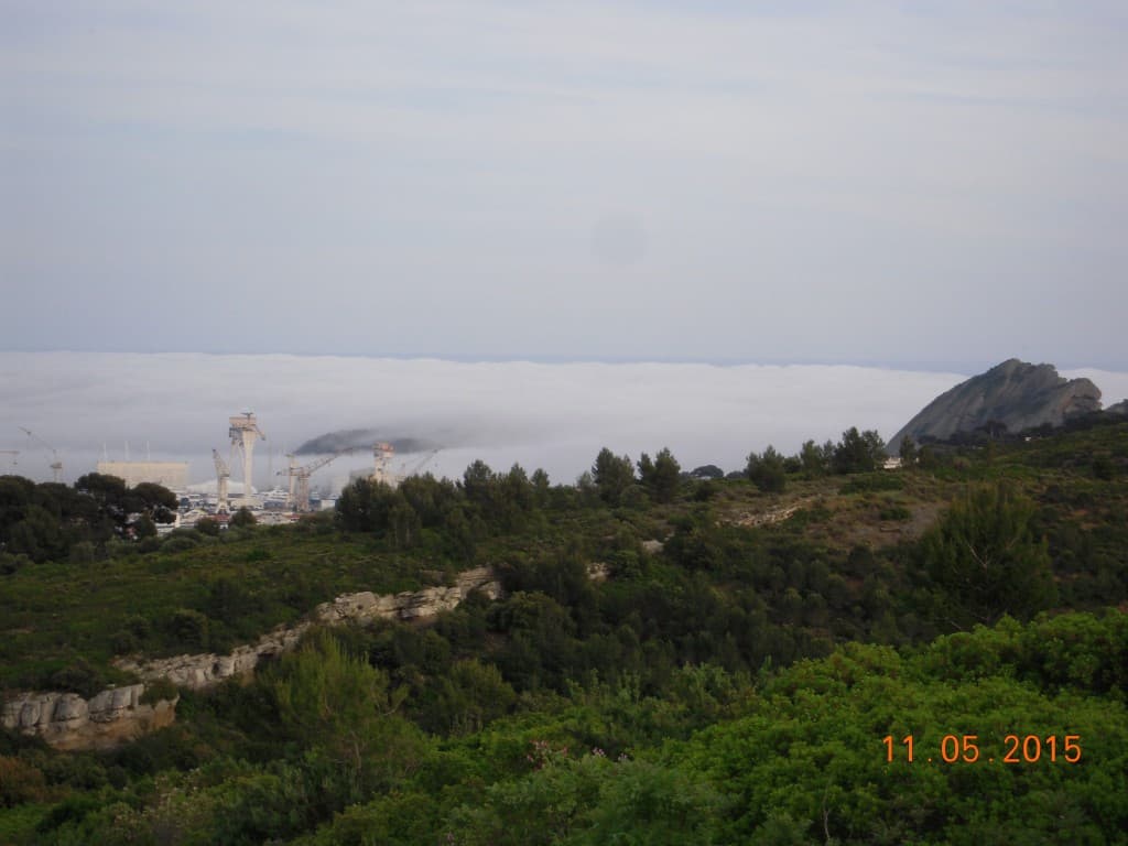 entrées maritimes sur l'Ile Verte et le chantier naval